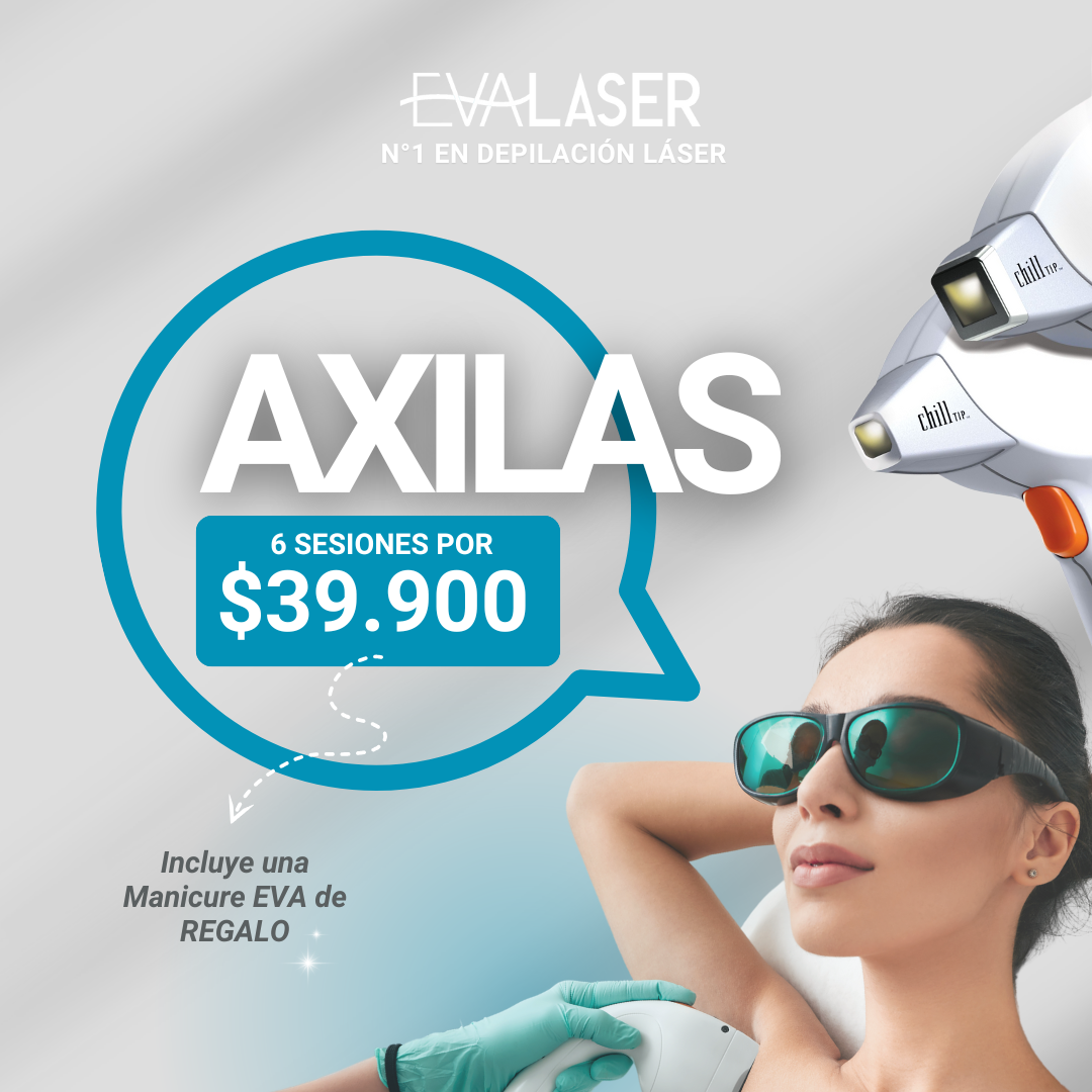Depilación Láser en Axilas (incluye Manicure Eva de regalo)