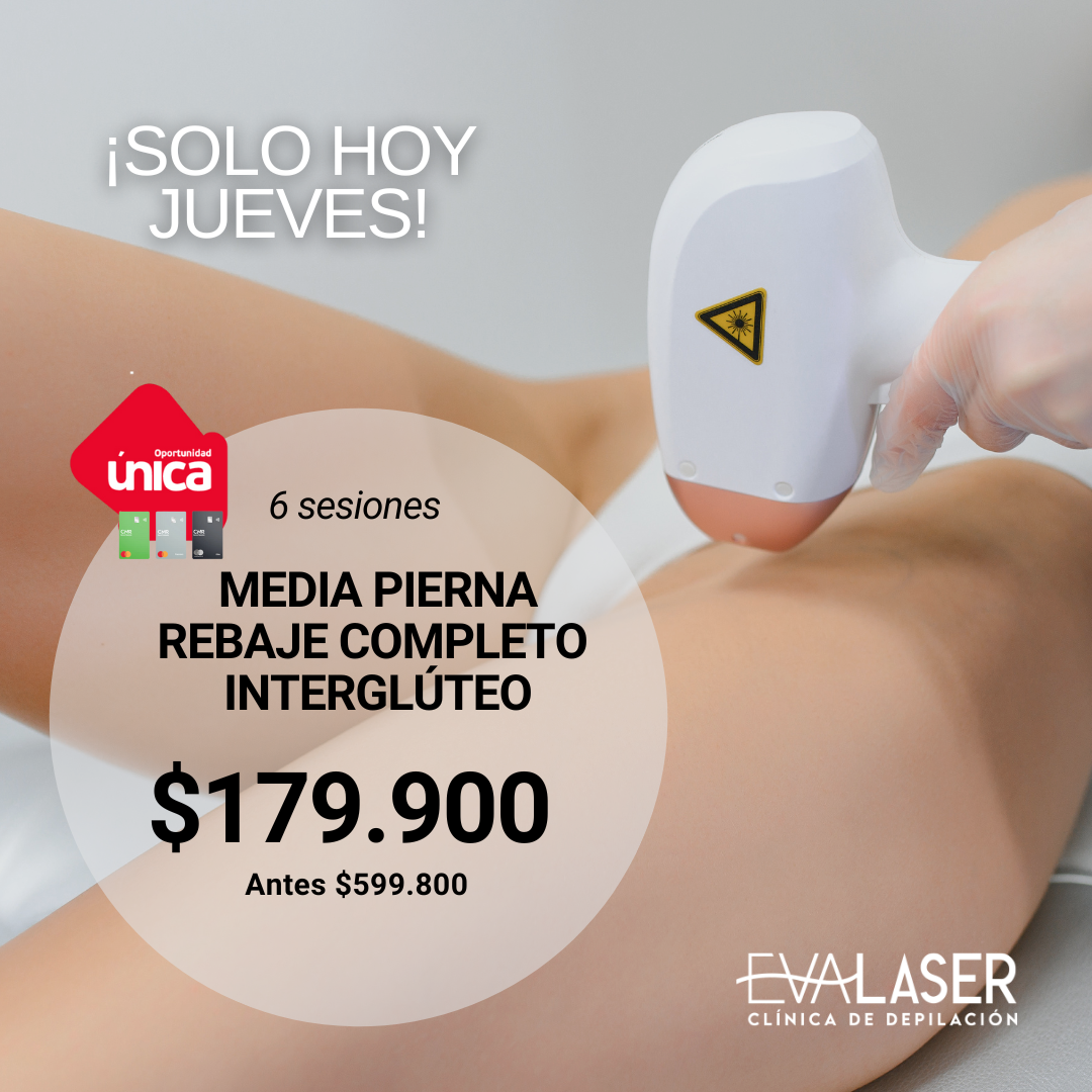 REBAJE COMPLETO + INTERGLÚTEOS + MEDIA PIERNA