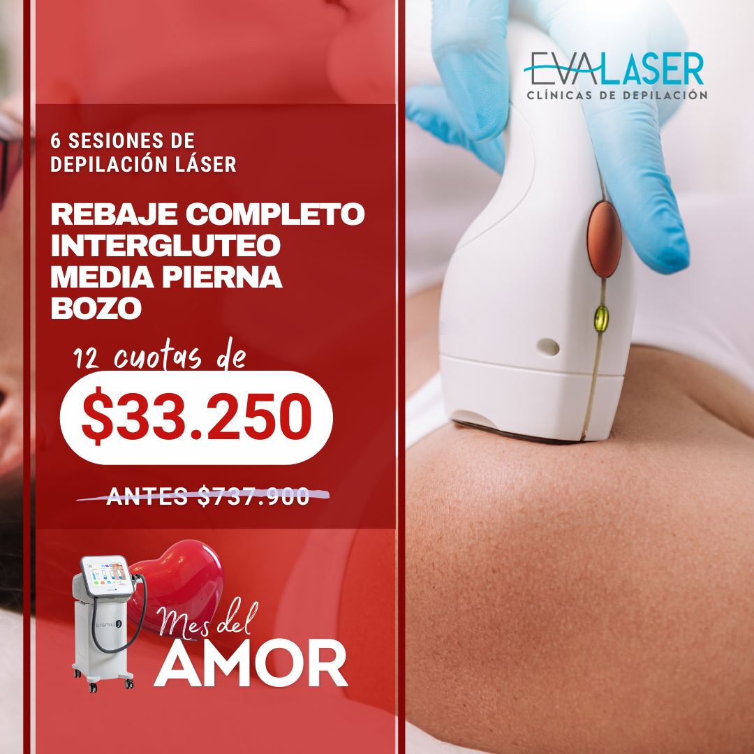 Rebaje completo best sale depilacion laser