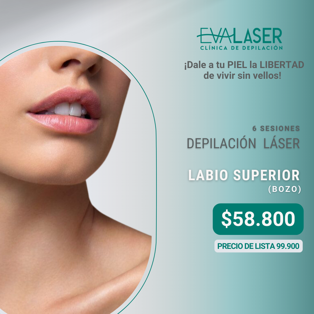 Depilación facial láser best sale precio