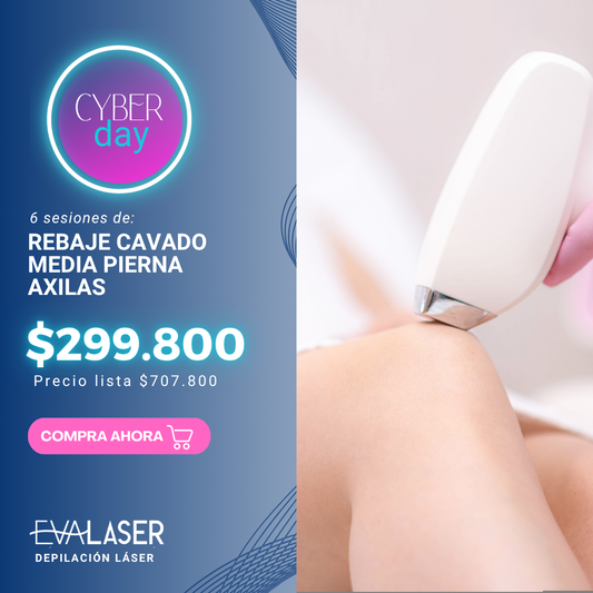 Axilas + Media pierna + Rebaje Cavado.
