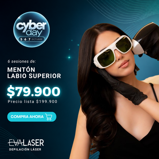Depilación Láser: Labio Superior +  Mentón