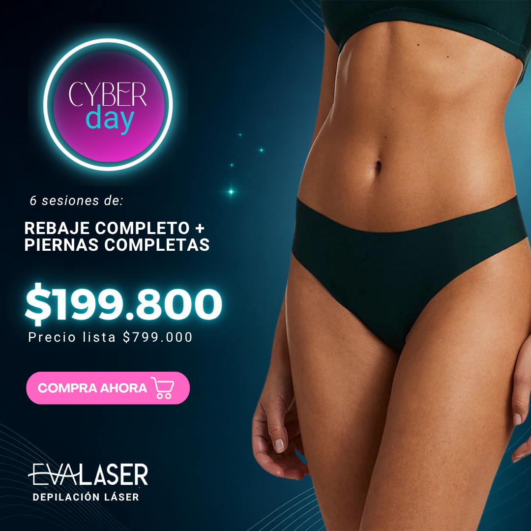 Depilación Láser: Piernas Completas + Rebaje Completo