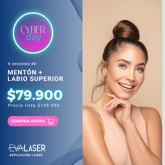 Mentón + Labio superior