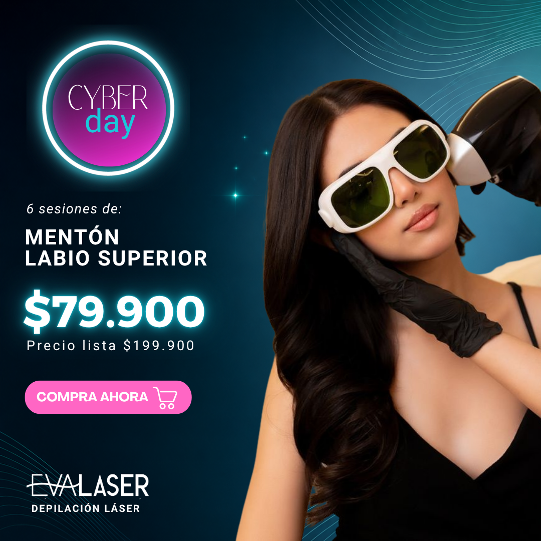 Depilación Láser: Labio Superior +  Mentón