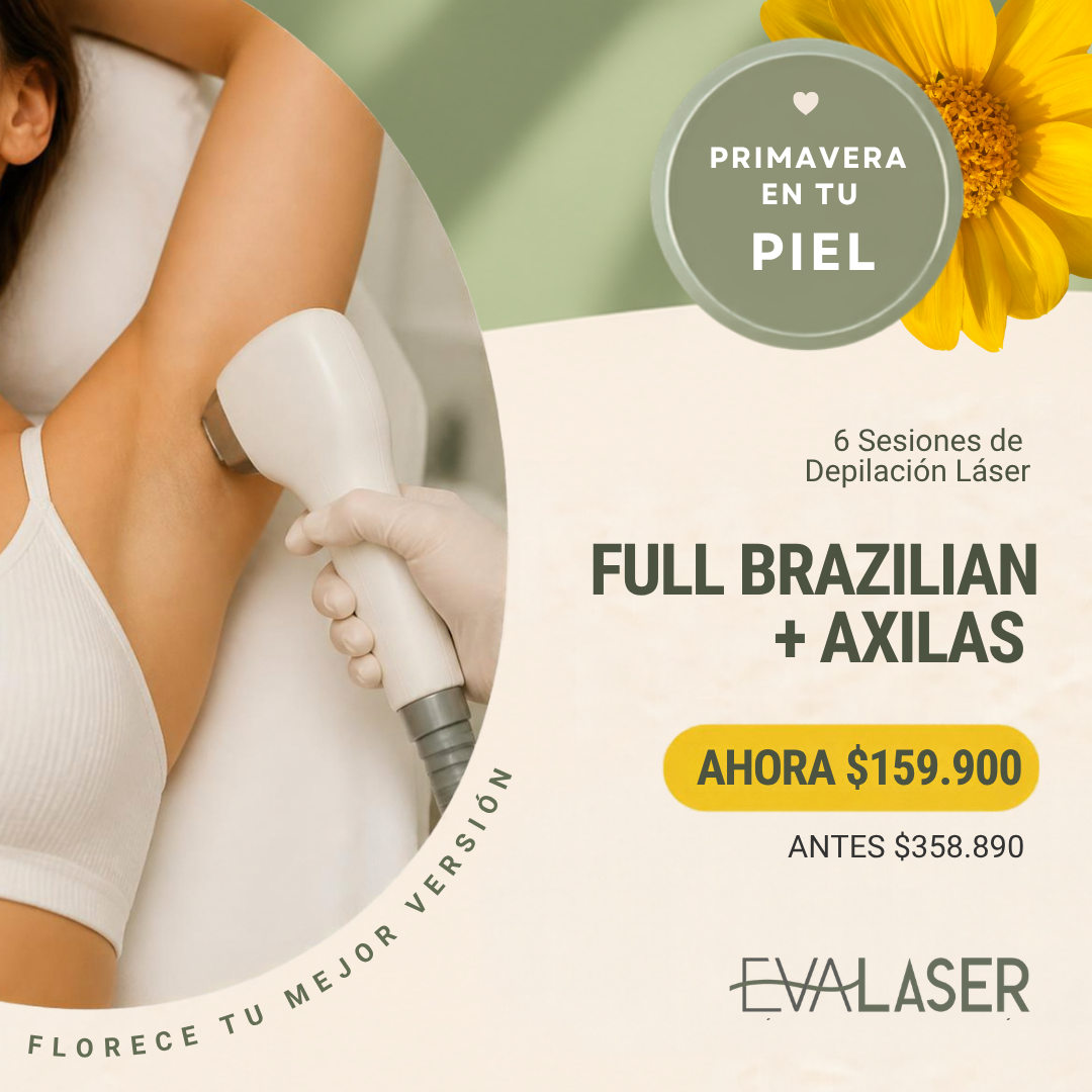 Depilación Láser | FULL BRAZILIAN + AXILAS