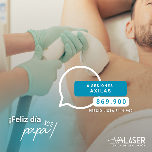 AXILAS HOMBRE: 6 sesiones