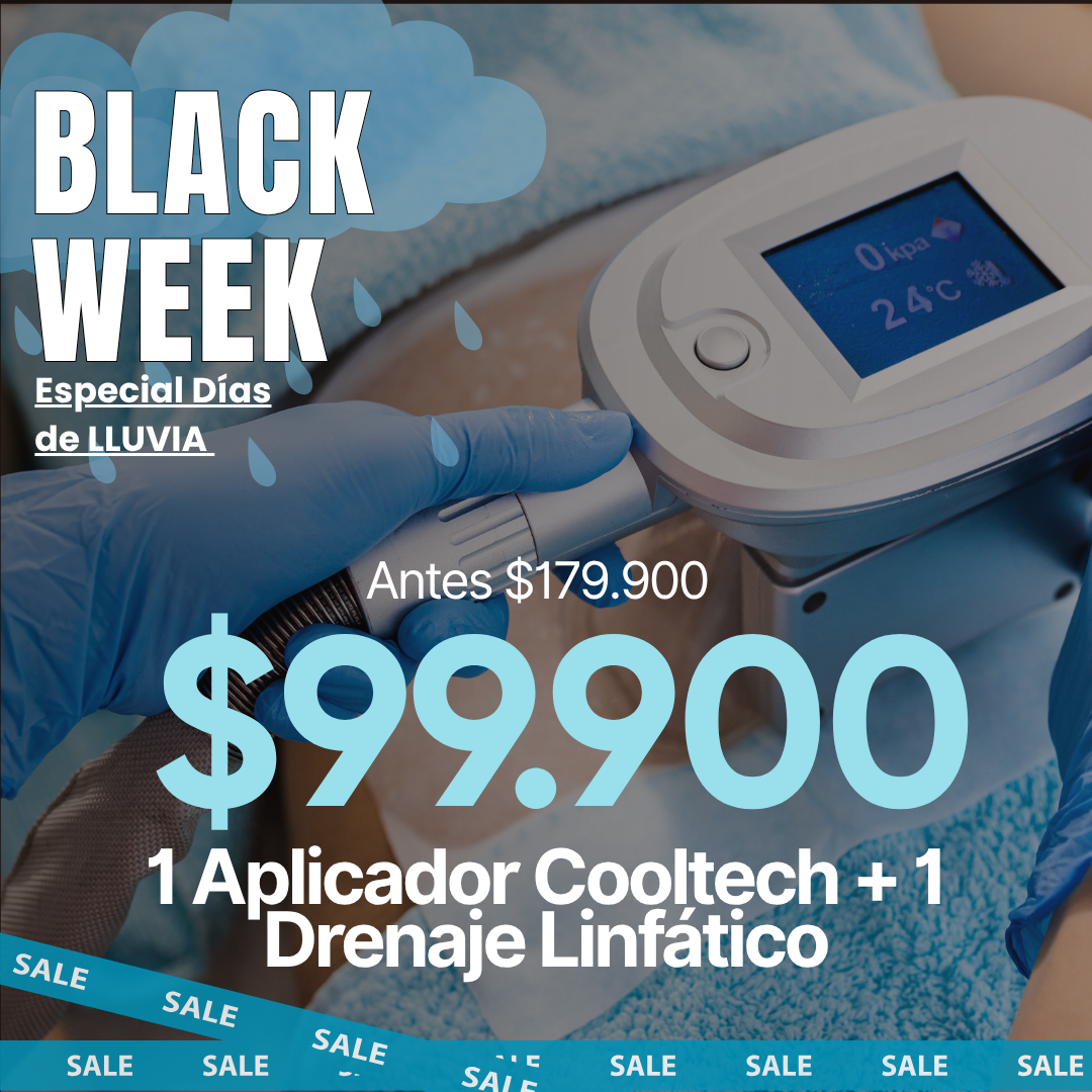 CRIOLIPÓLISIS: 1 aplicador + 1 sesión de drenaje linfático